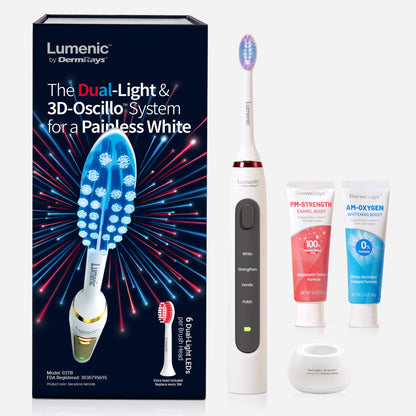 Lumenic™ Dual-Light & 3D-Oscillo™ System for a Painless White