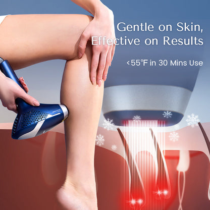 DermRays V8S *Enhanced Edition* Diode Laser Hair Removal, Pro-level cooling, Target Thick Hair with Precision